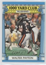 1987 Topps 1000 Yard Club Walter Payton #7 HOF