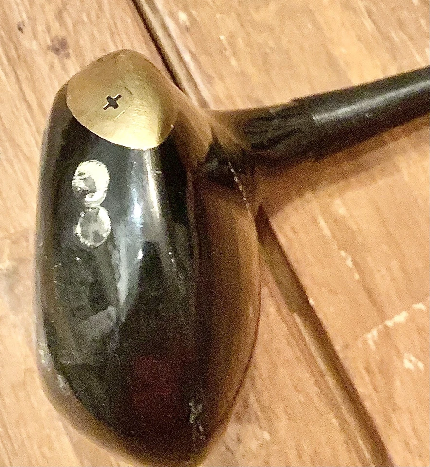 Винтажный деревянный драйвер POWERBILT HB #8 Reg 43 дюйма - Изображение 3 из 4