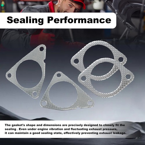 Gaskets only for Exhaust Down Pipe for 370Z G37 Q50 Q60 VQ37HR V6 - Picture 3 of 12