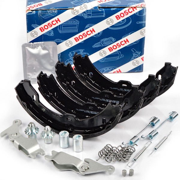 Bosch Bremsbacken + Federsatz Nachsteller FüR Mercedes C215 W220 MERCEDES-BENZ-image