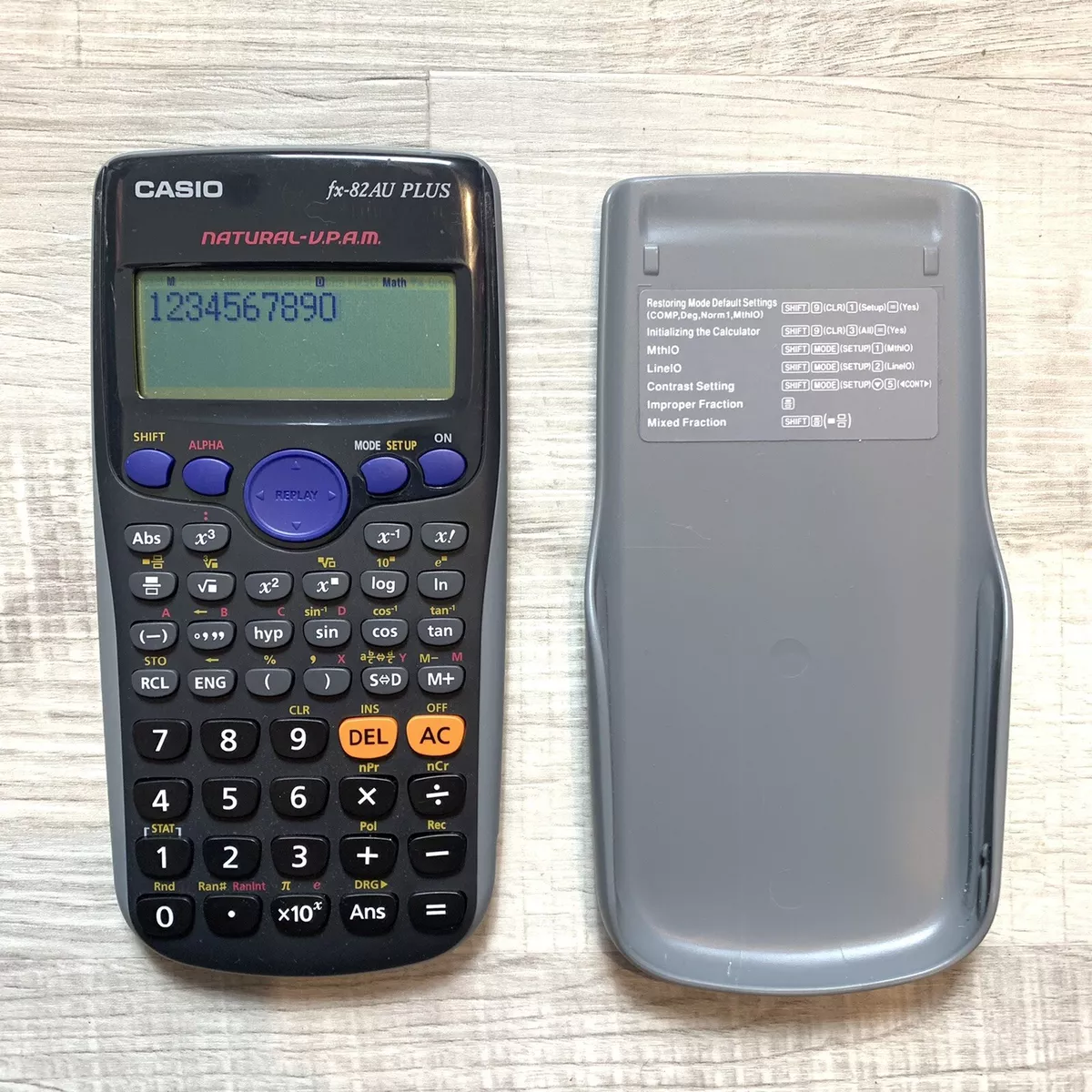 CALCULATRICE SCIENTIFIQUE CASIO FX82 PLUS