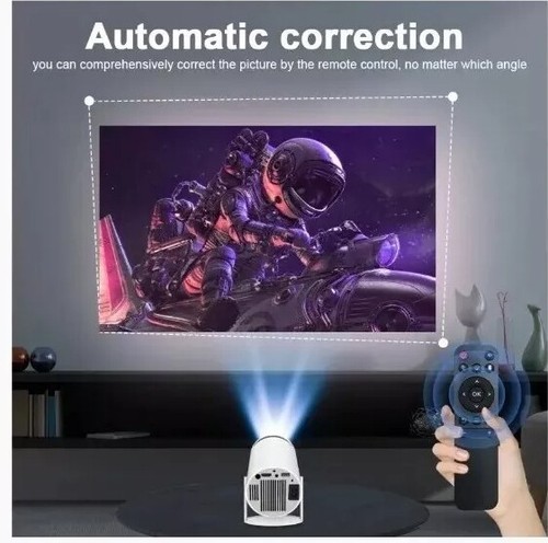 5G 4K Projector Smart HD WiFi Bluetooth HDMI USB IOS/Android Home Theater UK - Picture 3 of 9