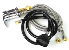 FAUCET AND SPRAY HOSE FOR SALON SHAMPOO BOWL