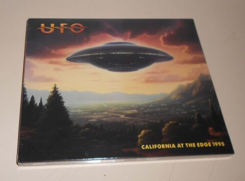 UFO California At The Edge 1995 CD SEALED NEW digipak Phil Moog Michael Schenker - Afbeelding 1 van 2