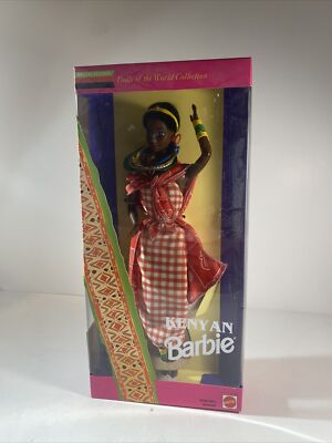 Mattel 1993 Barbie Special Edition Dolls of the World Collection KENYAN  (A2)