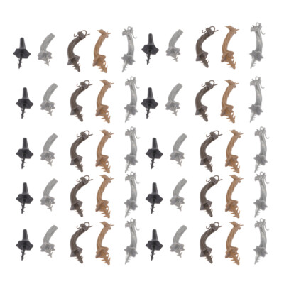 50PCS Foam Pumpkins Crafts Head Stalks Mini Accessories Halloween Decorations