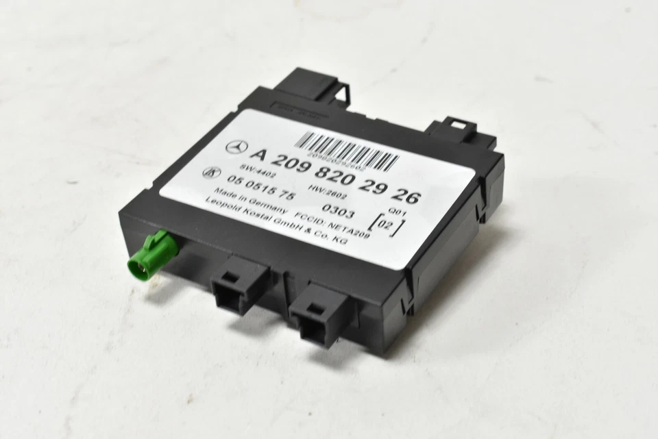 MERCEDES CLK320 CLK500 W209 CONVERTIBLE CHASSIS BOX MODULE COMPUTER 6617 - Image 3 of 4