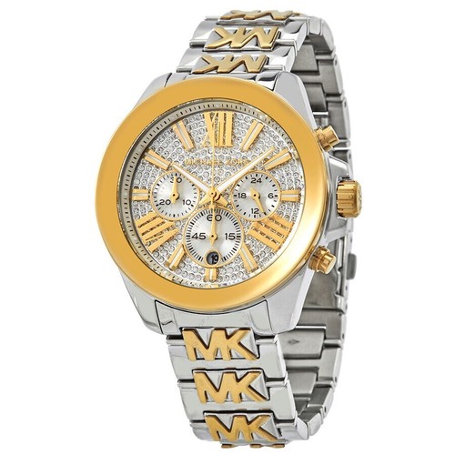 Neu mit Etikett Michael Kors MK6953 Wren Chronograph bicolor Edelstahl Uhr 42 mm - Bild 2 von 10