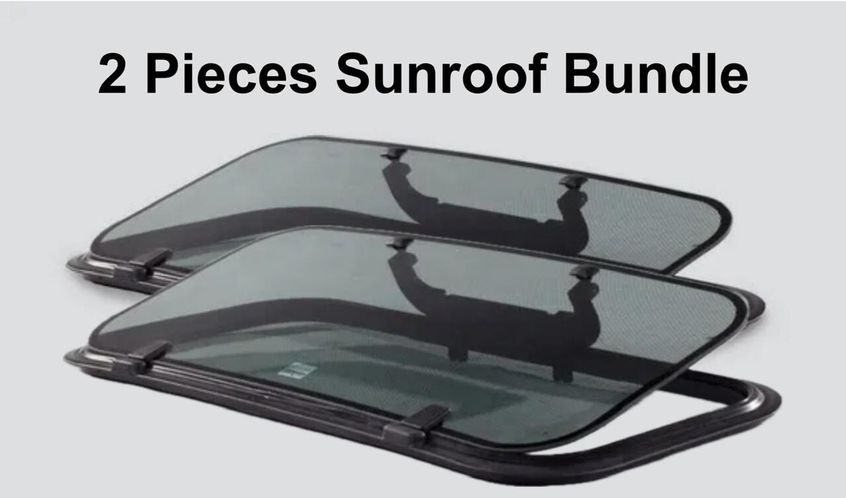 Universal manual pop-up Sunroof for all cars(Bundle 2pcs)(29.52