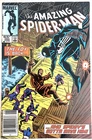 AMAZING SPIDER-MAN. 265. 1ST SERIES. KEY 1ST SILVER SABLE 1985. NEWSSTAND. VFN