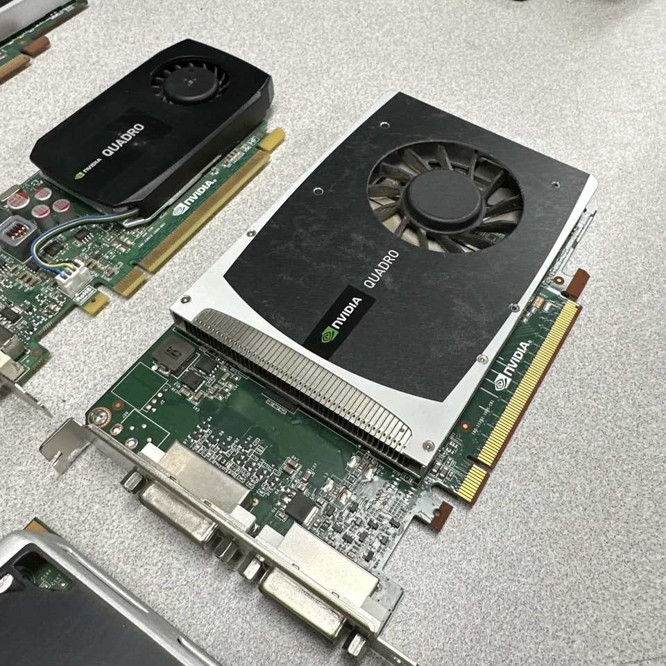 Lot of 6 NVIDIA Quadro Graphics Cards 2000, 2000D, K600, FX 1800 - Image 2 of 4