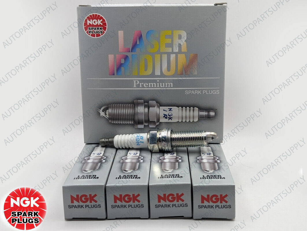 NGK Laser Iridium Spark Plugs OE# 7556 IMR9E-9HES - Set of 4