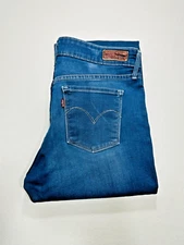 Levis Denim Jeans Mid Rise Boo, Blue, Women 29 Used