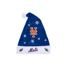 New York Mets MLB Santa Hat Forever Collectibles