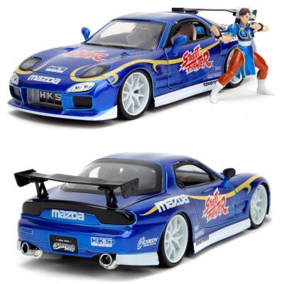 Jada Toys Hollywood Rides: Street Fighter Chun-Li & 1993 Mazda RX