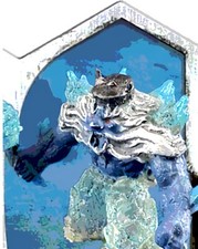 Heroscape Custom Figure Jandar- ICECHIN...PLE...