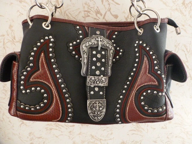 Black and silver purses cheap