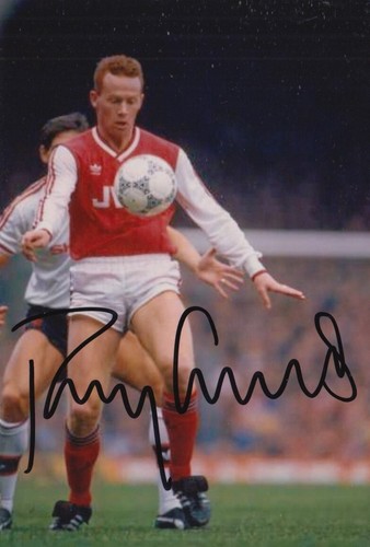 PERRY GROVES HAND SIGNED 6X4 PHOTO ARSENAL FOOTBALL AUTOGRAPH 11
