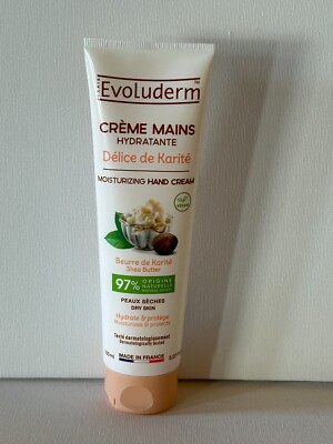Evoluderm Delice De Karite Shea Butter Moisturizing Hand Cream 5 Fl Oz