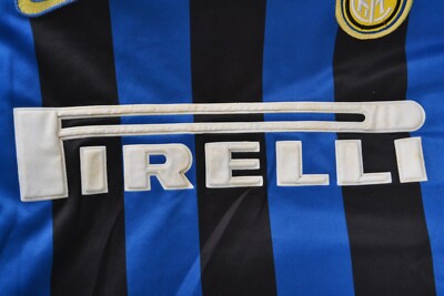 INTER MILAN 1998/1999 HOME FOOTBALL SHIRT JERSEY SIZE L ADULT #9