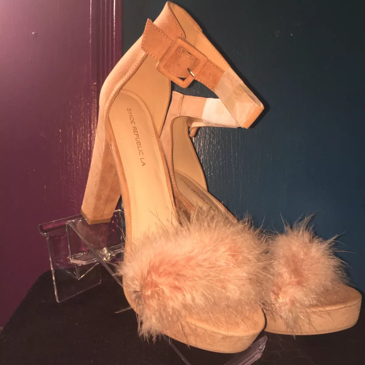 Shoe republic la ankle strap heels clearance