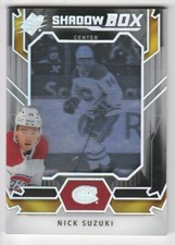 HOCKEY NHL 21/22 SPX SHADOW BOX NICK SUZUKI  MONTREAL CANADIENS #SB-32