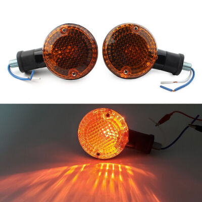 2x gelbe Blinkerleuchte Blinkerlampe für Yamaha Bolt XVS950 2014-18