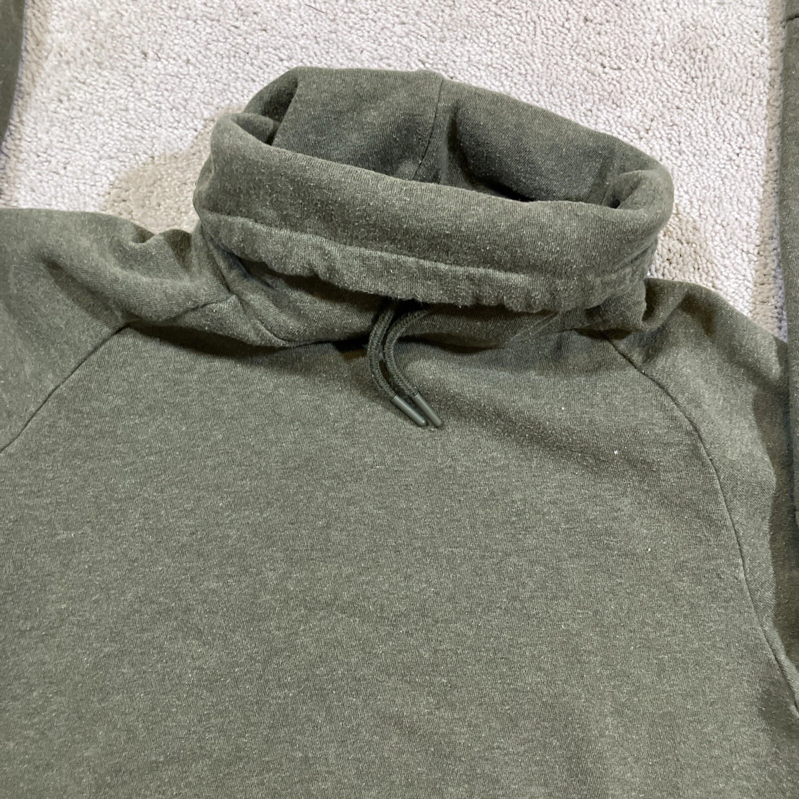 gymshark cowl neck military pullover vented knit sweatshirt