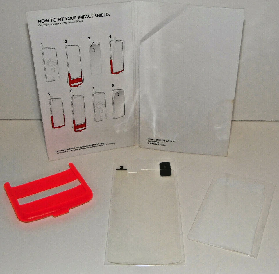 Tech21 Self Heal Impact Shield Screen Protector LG V30 - Image 2 of 2