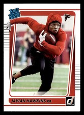 Javian Hawkins 2021 Donruss RATED ROOKIE #294 Atlanta Falcons FOOTBALL RC