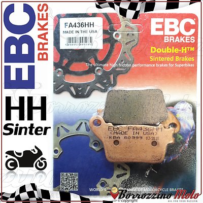 Brake Pads Posterior EBC Sinter FA436HH Kawasaki ZX-10R ABS