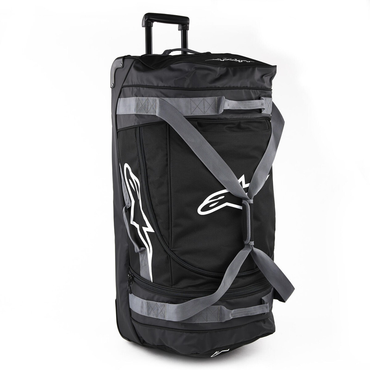 NEW ALPINESTARS KOMODO WHEELED KIT GEAR BAG BLACK ENDURO TRAVEL