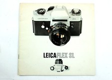 194141 Leicaflex SL Promotional Product Brochure ca. 1970