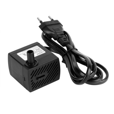 Mini Wasserpumpe Tauchpumpe Pumpe Förderpumpe Brunnenpumpe Ultra-leise 350l/h DE