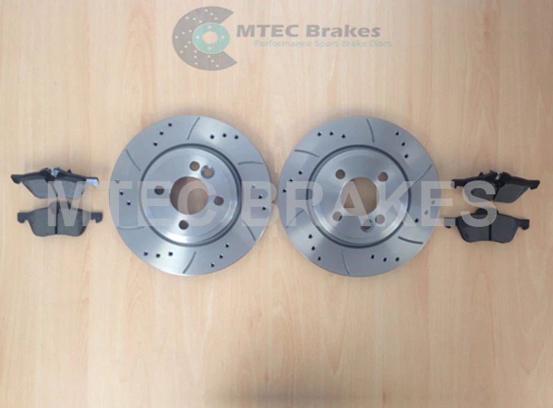 Mini Cooper S Performance Brake Discs Front Rear Mintex Pads 02 06