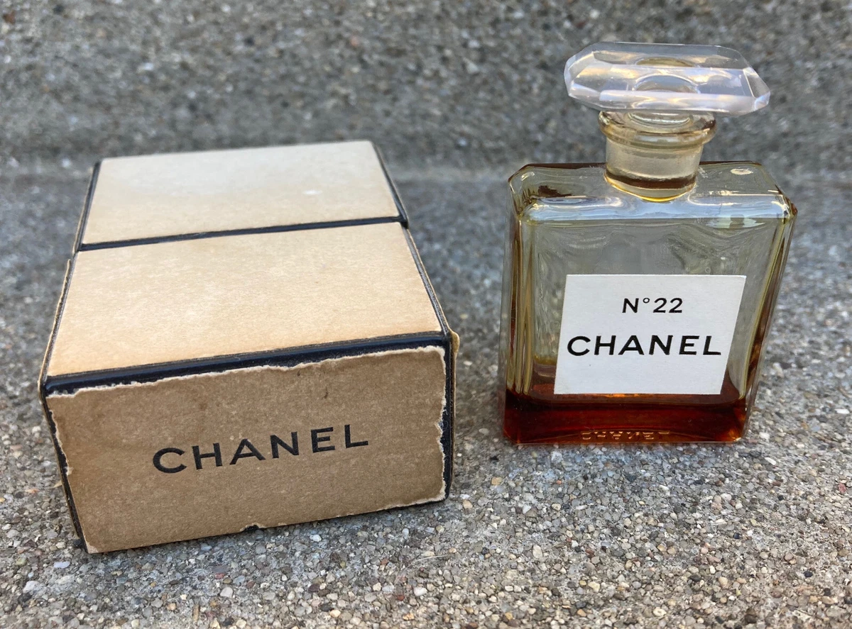 Vintage chanel sales 22 perfume