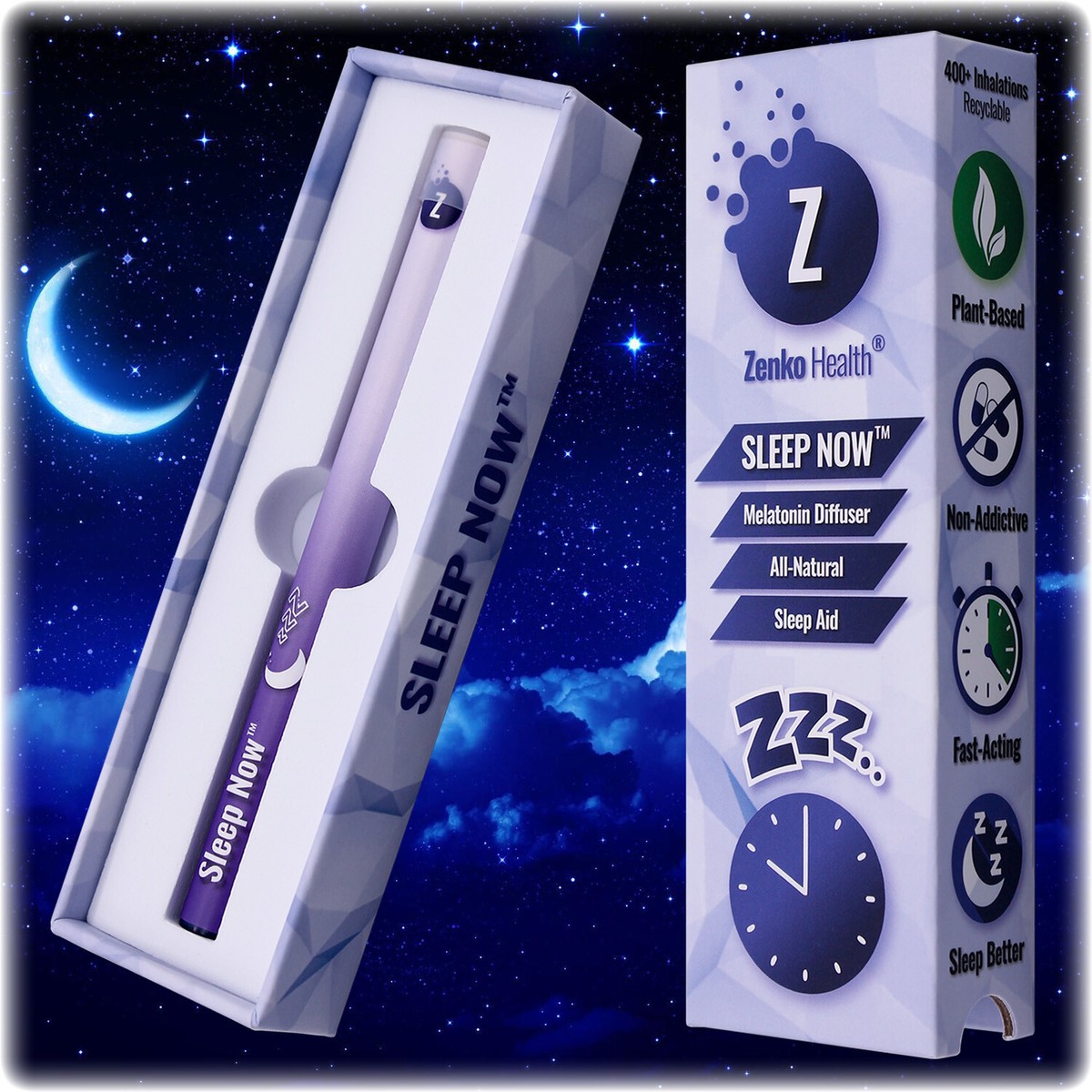 熟睡者 Sleep, Sleep, Sleep Sleep Now™ Melatonin Diffuser - All-Natural - Fast-Acting