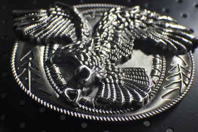 Classic Soaring EAGLE ` Full Metal BELT BUCKLE COUNTRY Western ** USA seller
