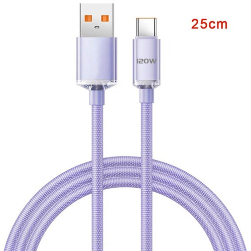 120W USB Type C Cable 6A Fast Charging Type C Wires Quick Charge USB C Cab_ro - Photo 13 sur 19