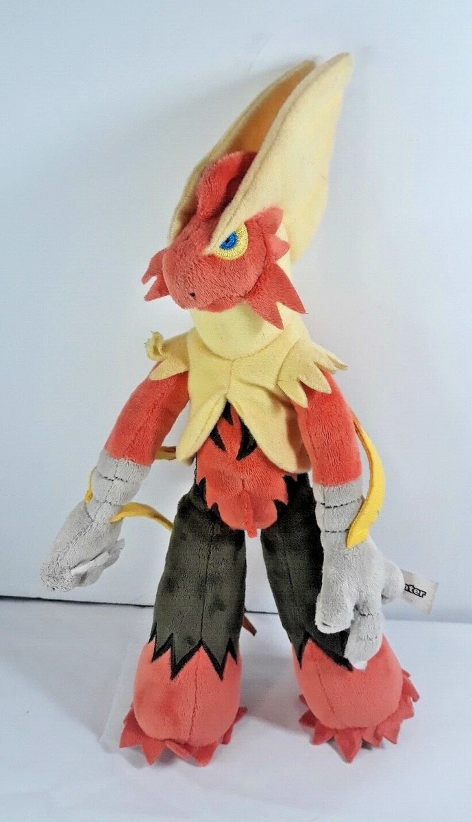 Official Pokemon Center international Mega Blaziken Pokemon Plush