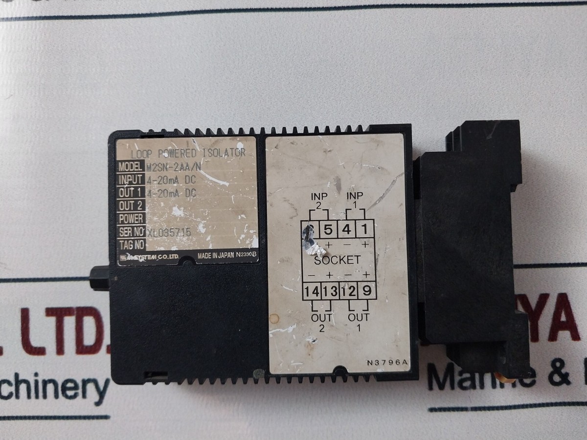 M-System M2SN-2AA/N Loop Powered Isolator 4-20MA DC | eBay