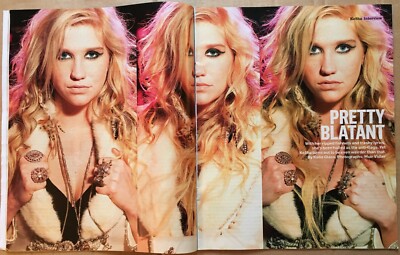 KE$HA ~~~ UK Sunday Times Magazine 16 January 2011 +++plus+++   EX!