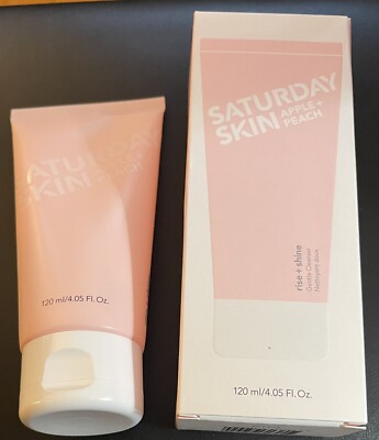 SATURDAY SKIN RISE + SHINE GENTLE CLEANSER 4.05 OZ MSRP $26 NEW IN BOX IPSY
