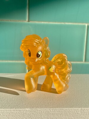 Orange Translucent Clear My Little Pony Peachy Pie ~wave 14 A 2015~ Uk