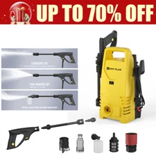 2 IN 1 3800PSI Pressure Electric High Pressure Washer w/Nozzle Extended Hose