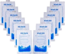 12Pcs Gel Ice Packs for Cooling Vest - Cold Packs for Ice Cooling Safety Vest, R