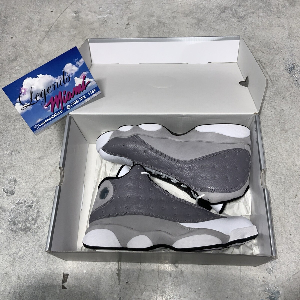 Air Jordan 13 Grey Colour Air Jordan 13 ''Atmosphere Grey''- Size