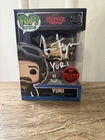 JSA COA Nikola Djuricko signed Yuri Funko Pop Stranger Things 2000 Pieces White