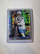 2025 Topps Chrome Football Bryce Young X-Fractor Rookie #40 Carolina Panthers