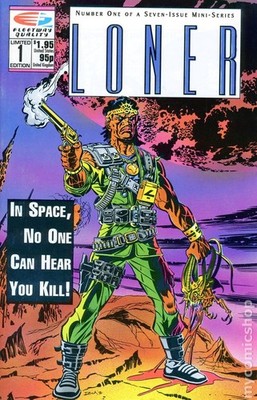 Loner #1 FN 1991 Stock Image
